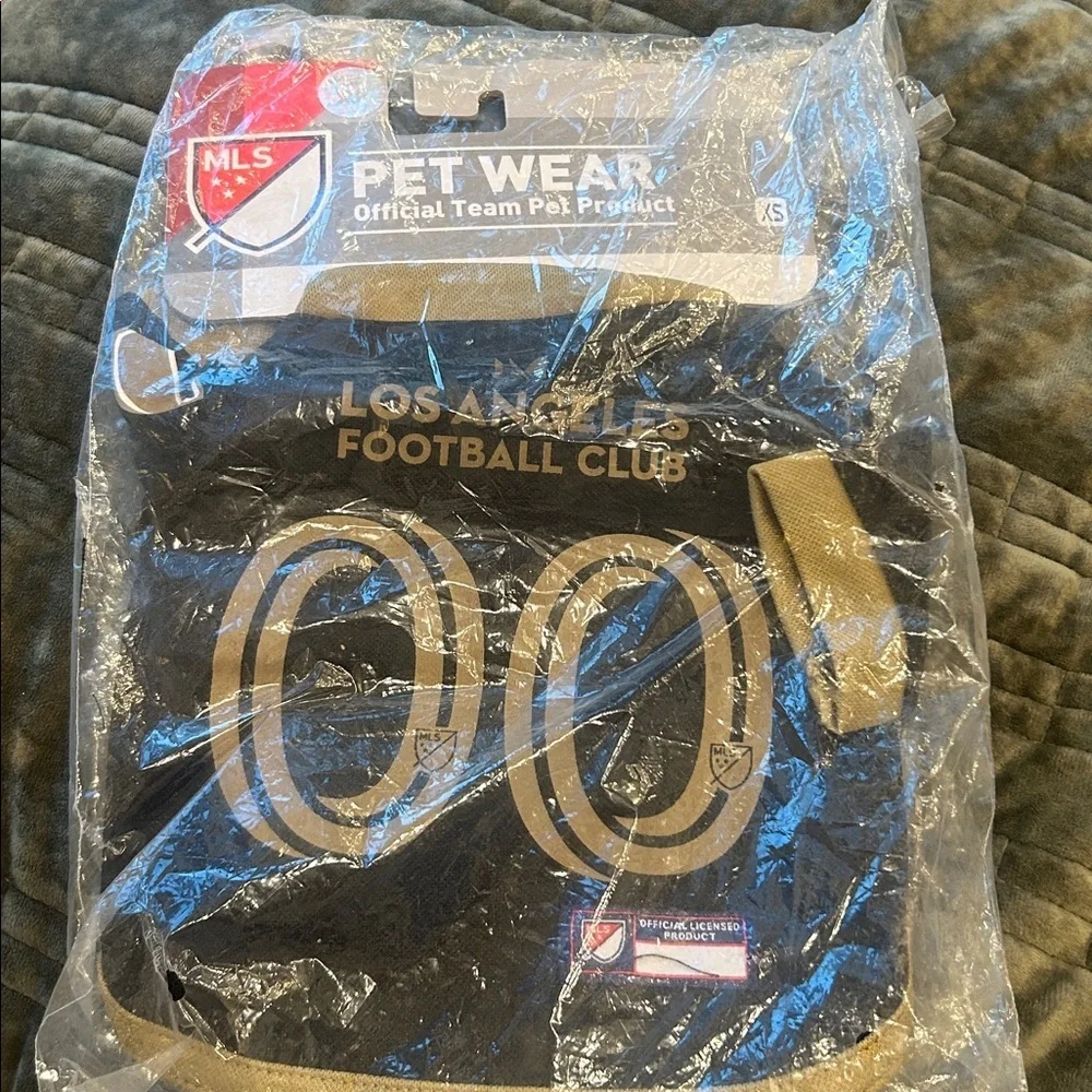 MLS LAFC Black Pet Jersey XS
